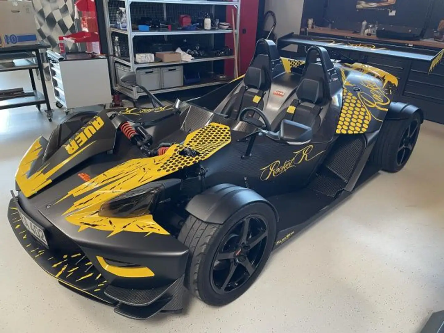 KTM X-Bow R Vollleder Schwarz - 1