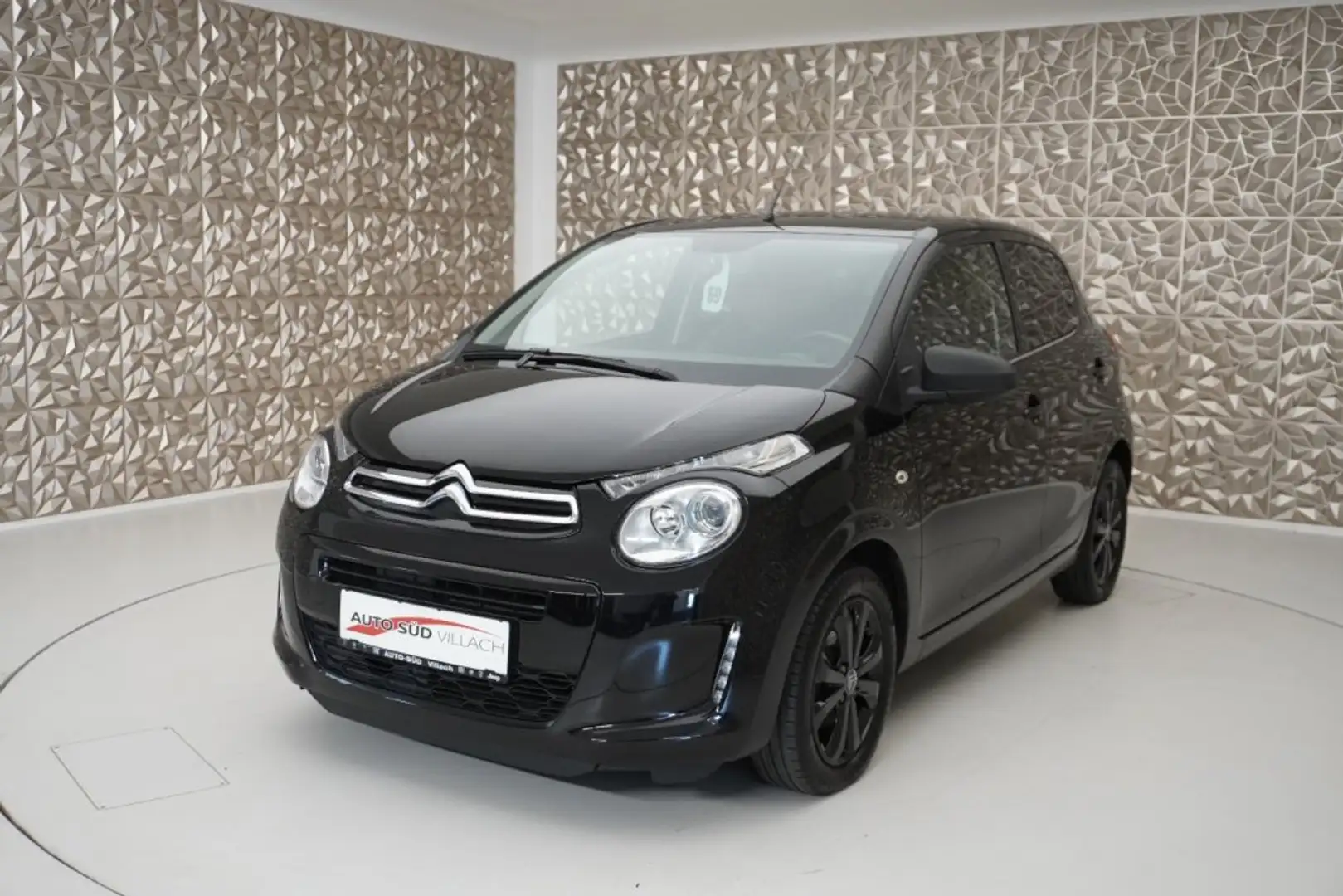 Citroen C1 VTi 72 Manuell Shine Schwarz - 2