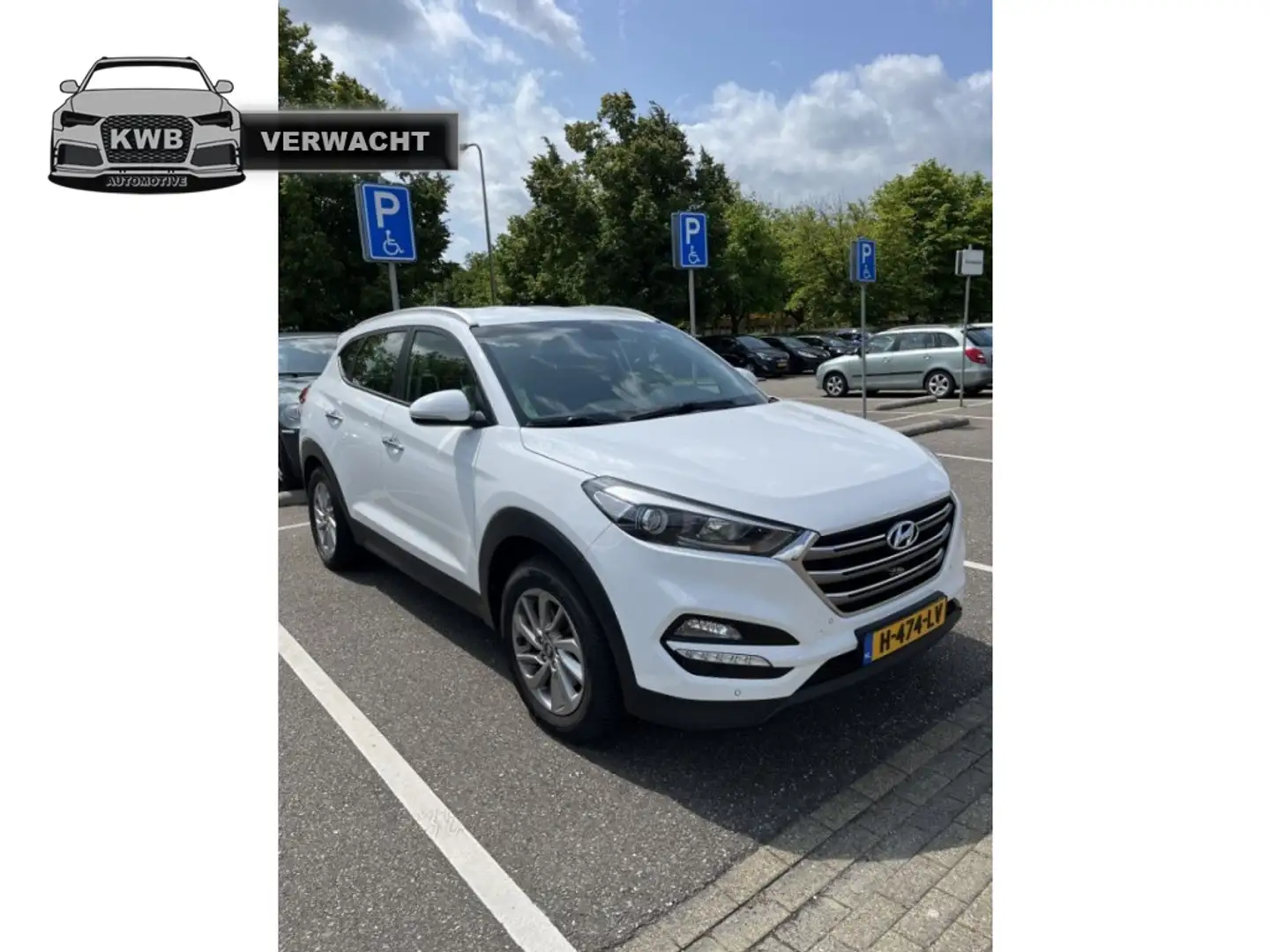 Hyundai TUCSON 1.6 GDi Premium Leer Camera Navi Wit - 1