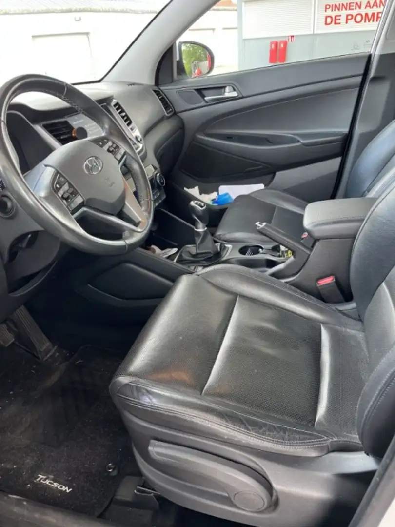 Hyundai TUCSON 1.6 GDi Premium Leer Camera Navi Wit - 2