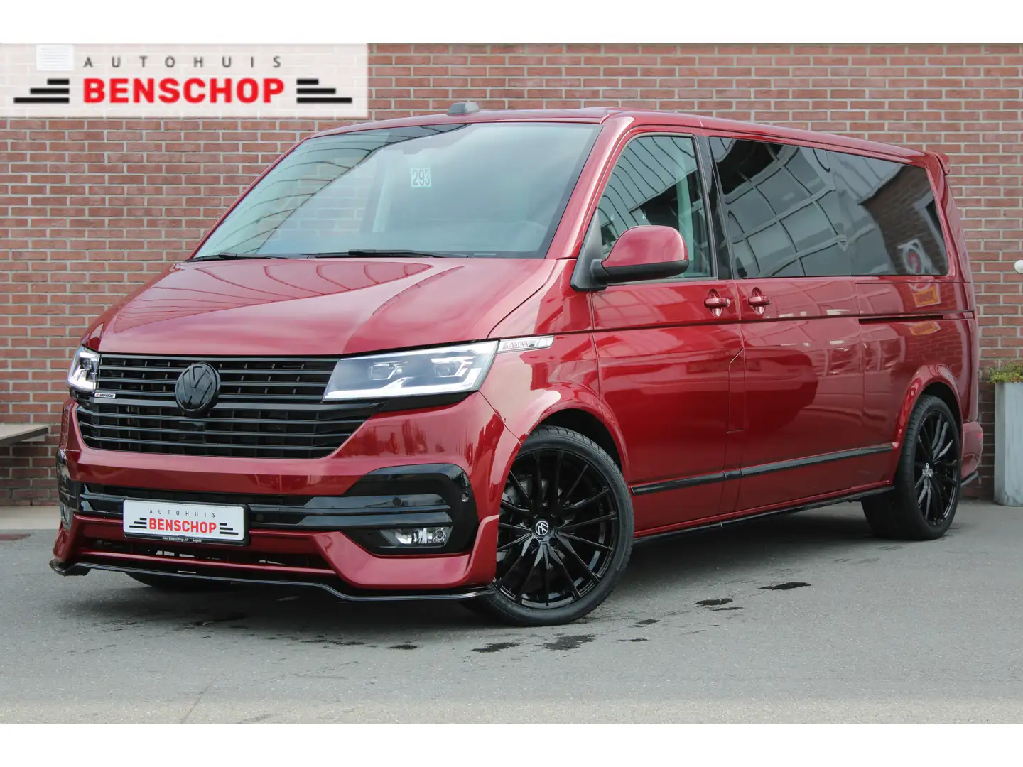 Volkswagen Transporter 2.0 TDI L2H1 204PK 4Motion DC BULLI |LV-BODYKIT|ST Rot - 1