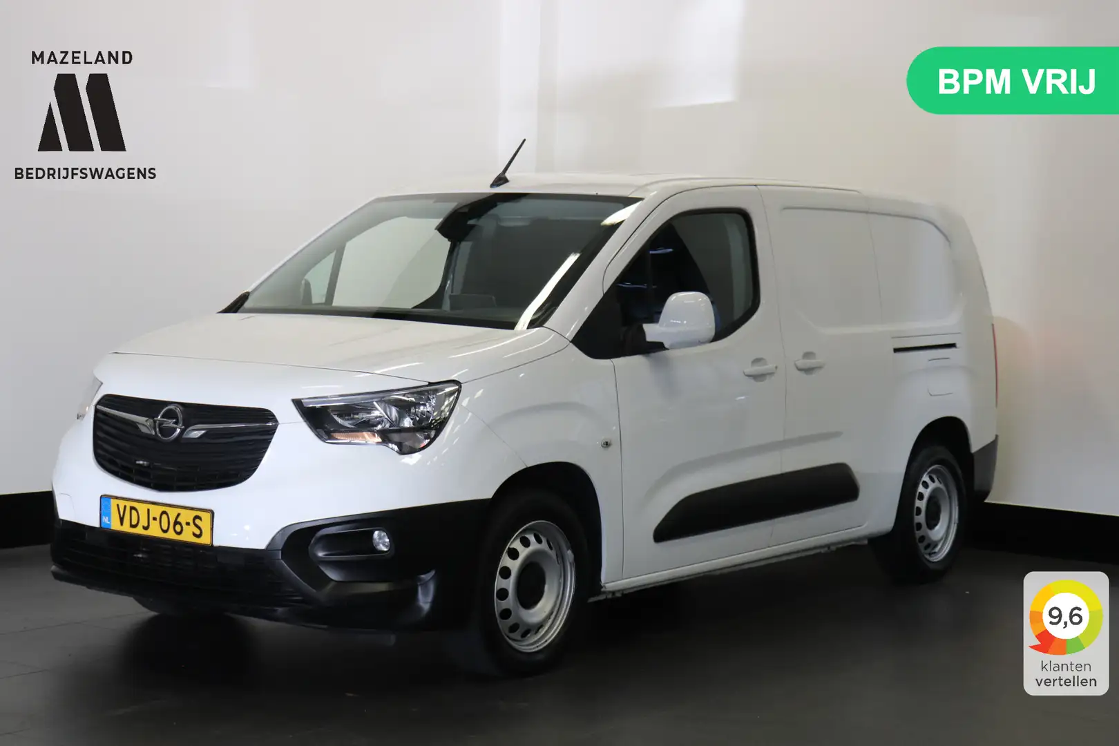 Opel Combo 1.5 130PK L2 Automaat 2x schuifdeur EURO 6 - Airco Blanc - 1