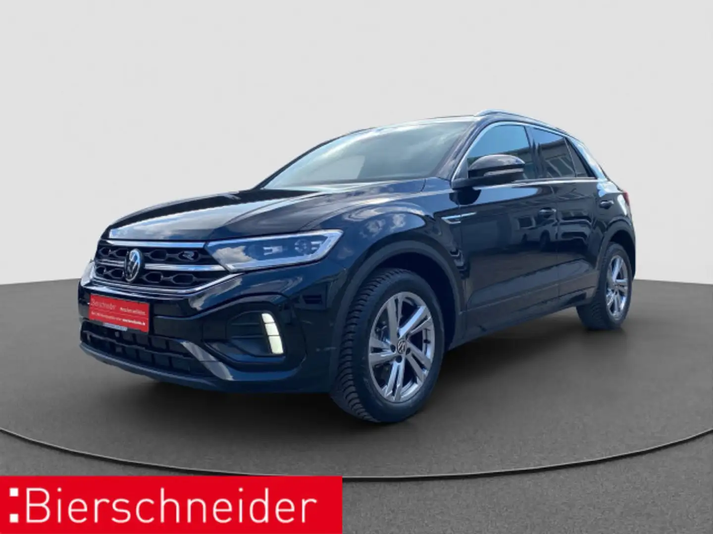 Volkswagen T-Roc 2.0 TDI DSG R-Line AHK ACC NAVI CAM Schwarz - 1