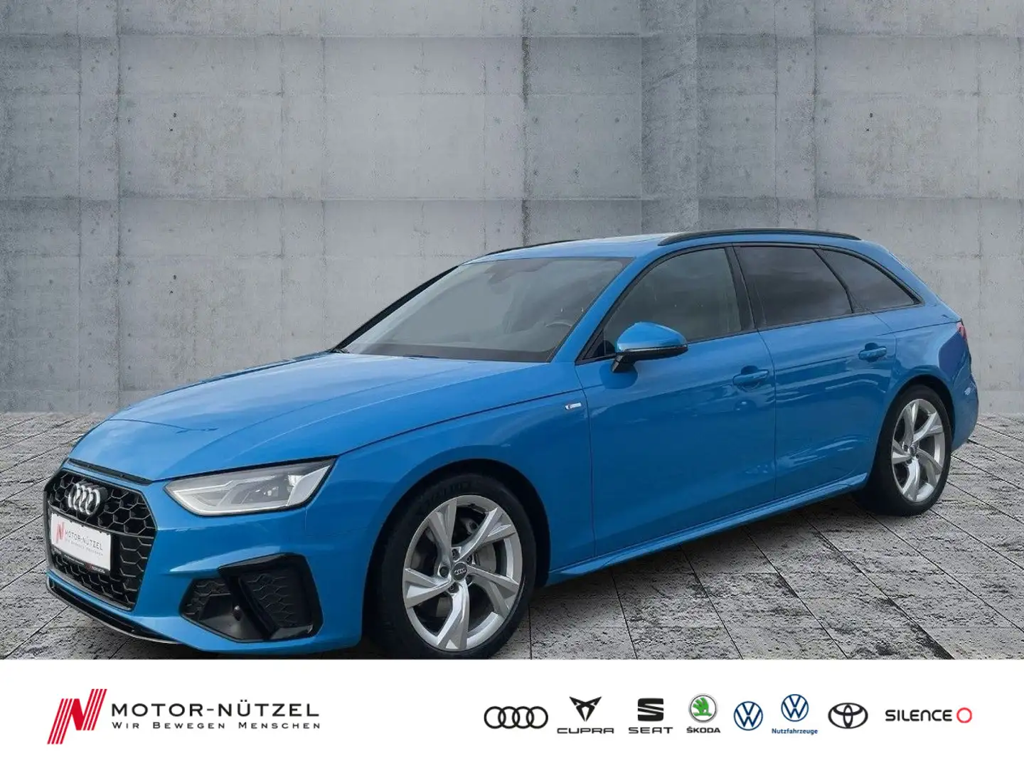 Audi A4 40 TFSI S-TR S-LINE 5JG+LED+NAV+PANO+18 Azul - 1