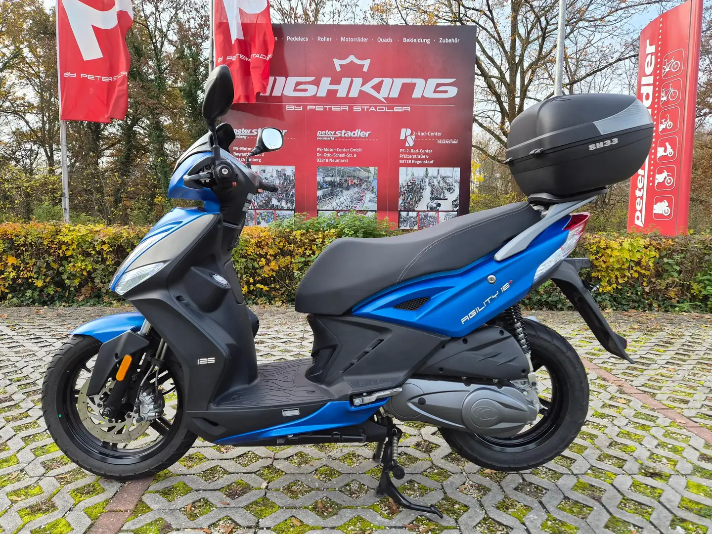 Kymco Agility 125 Blau - 1