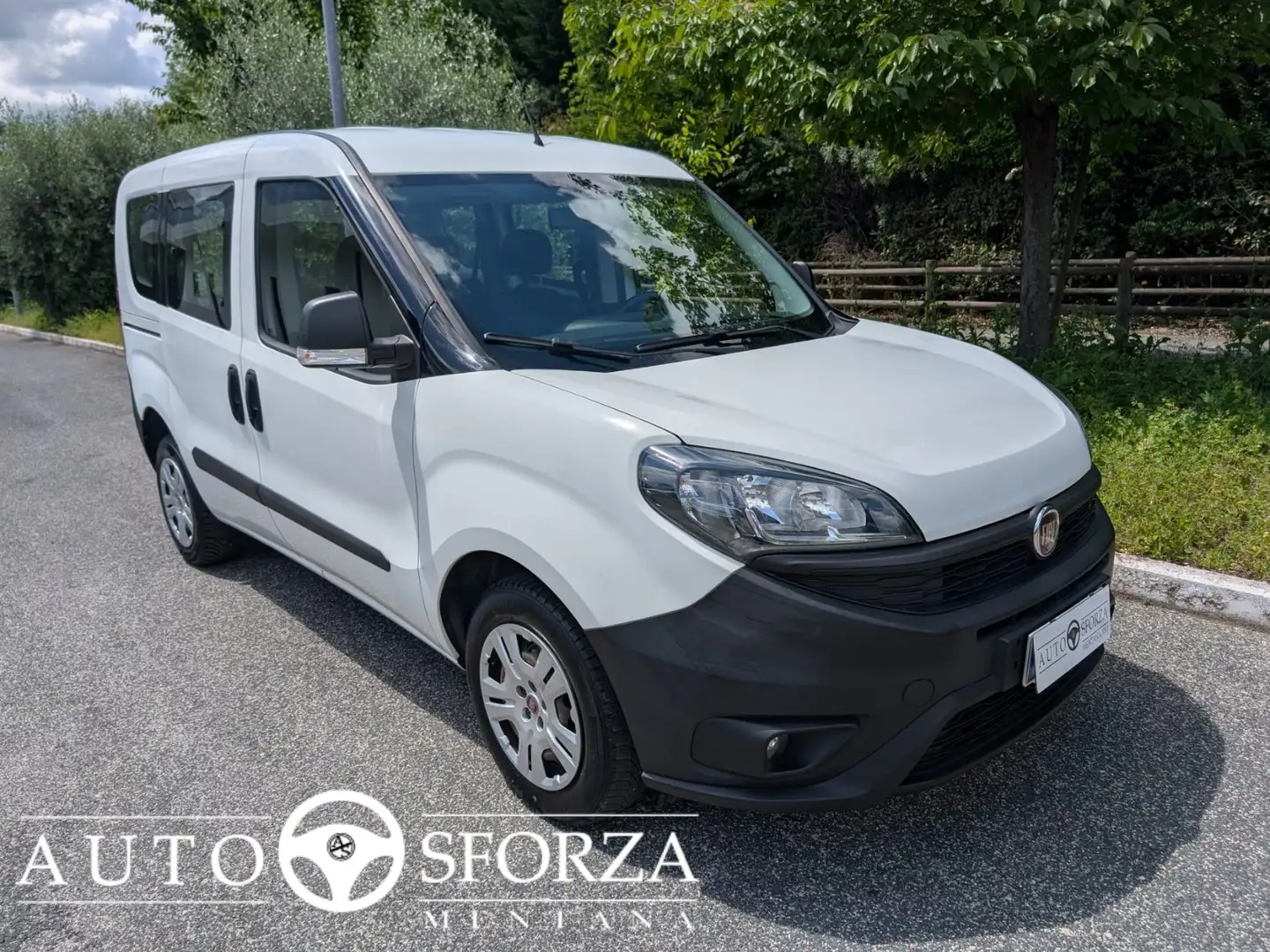 Fiat Doblo 1.3 Multijet Autocarro 5 Posti 95Cv Tagliandata E6 Bianco - 1