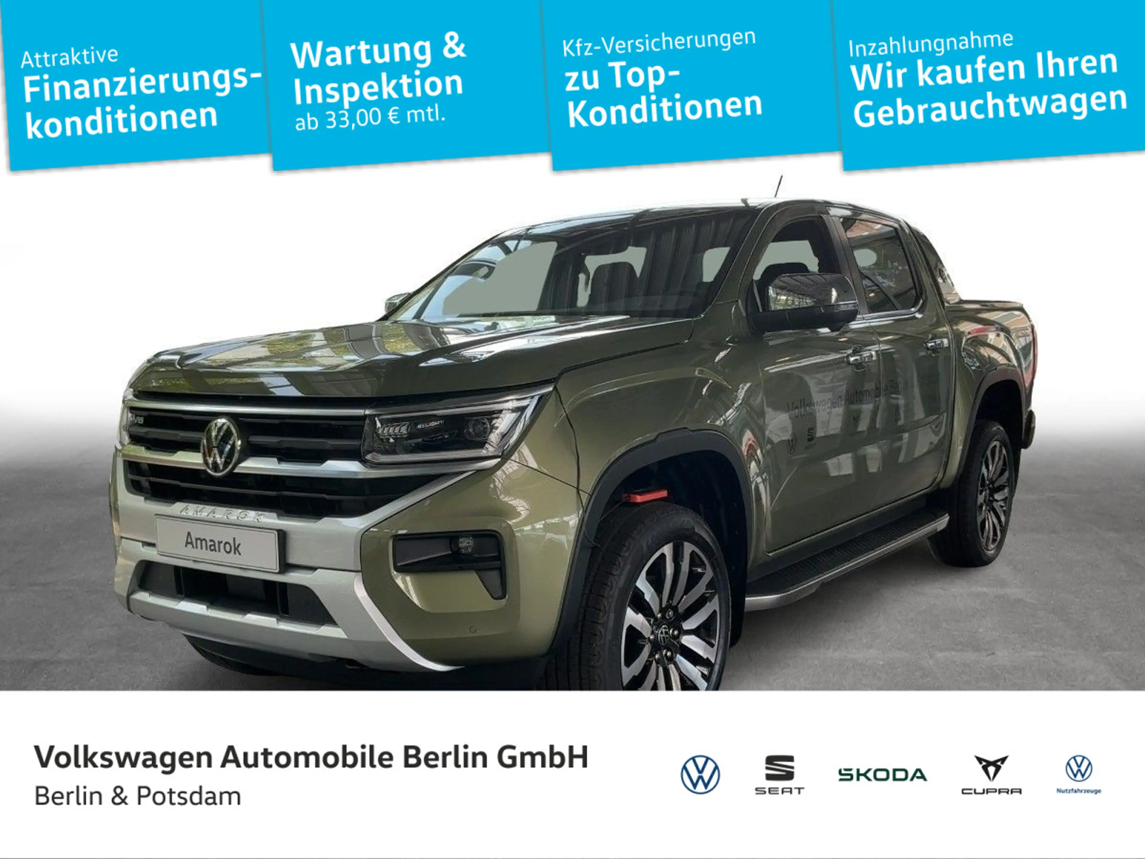 Volkswagen Amarok 3.0 TDI Aventura 10GA 4M Navi Leder AHK