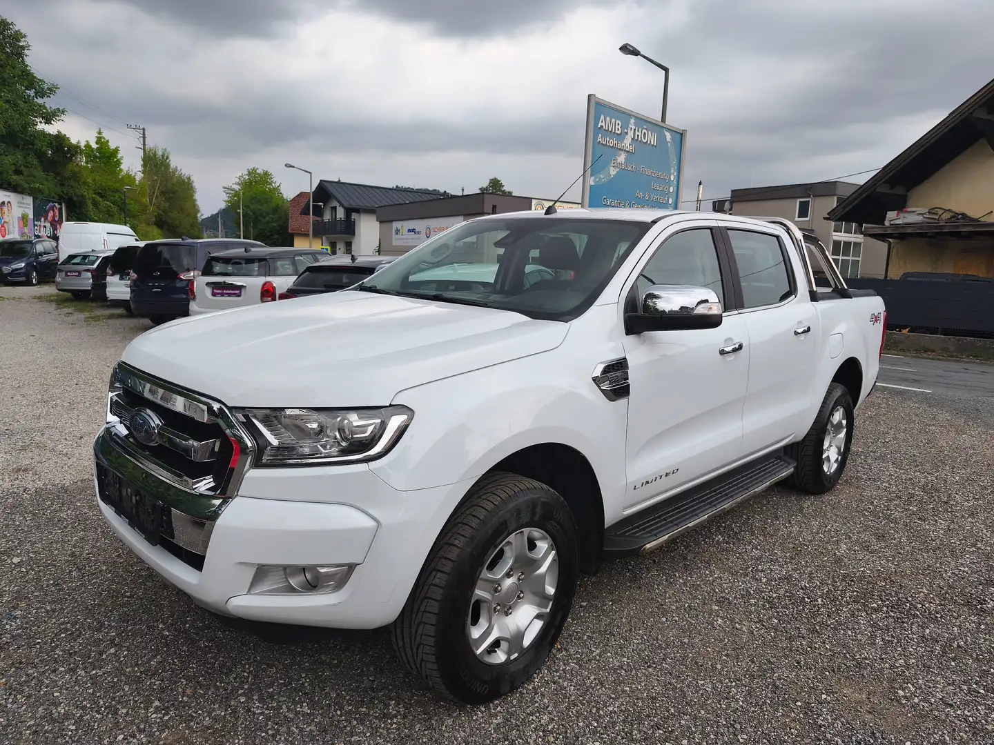 Ford Ranger Limited Doppelkabine 4x4,* ACC, AHK, Navi,...* Weiß - 1