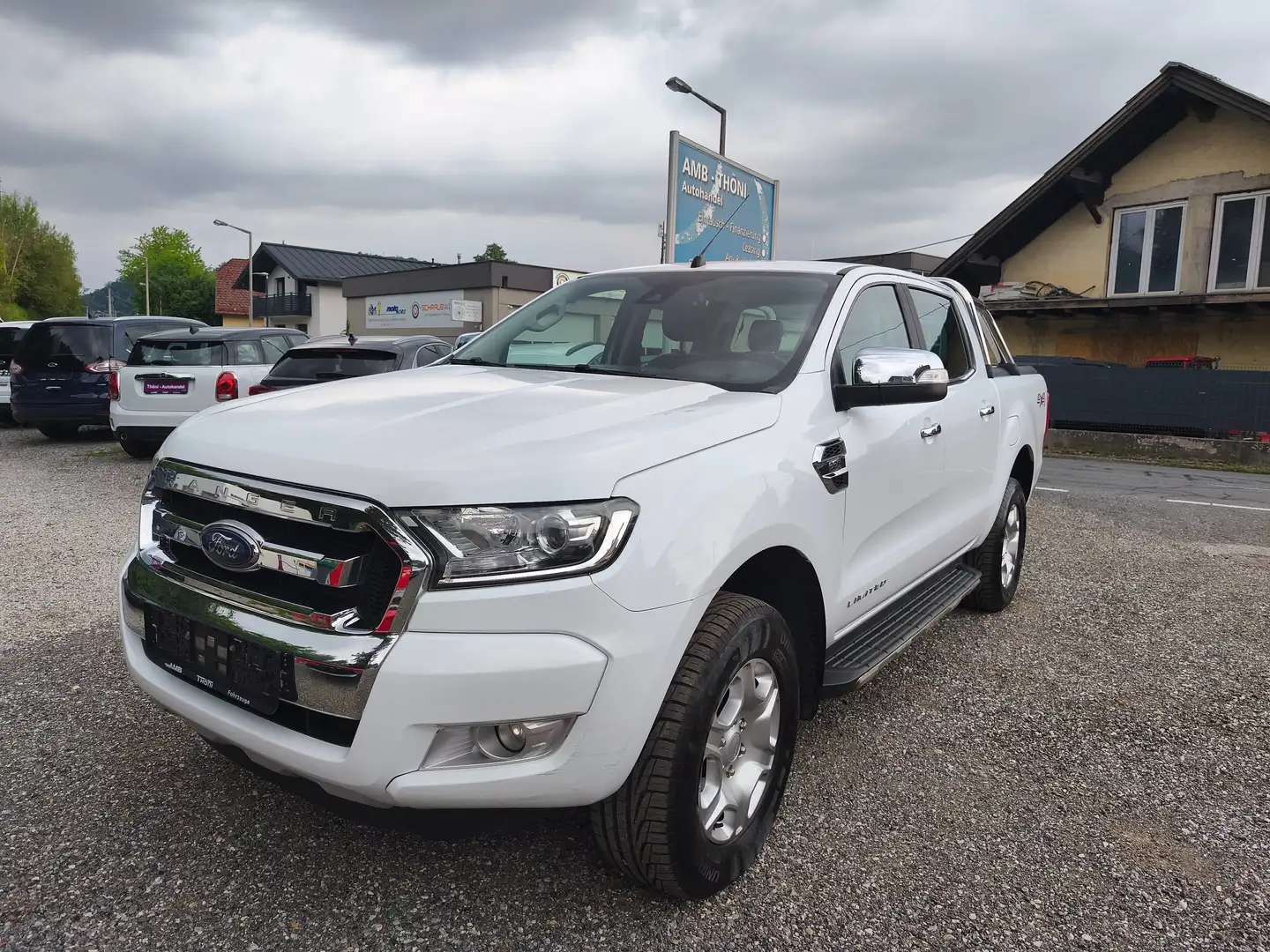 Ford Ranger Limited Doppelkabine 4x4,* ACC, AHK, Navi,...* Weiß - 2