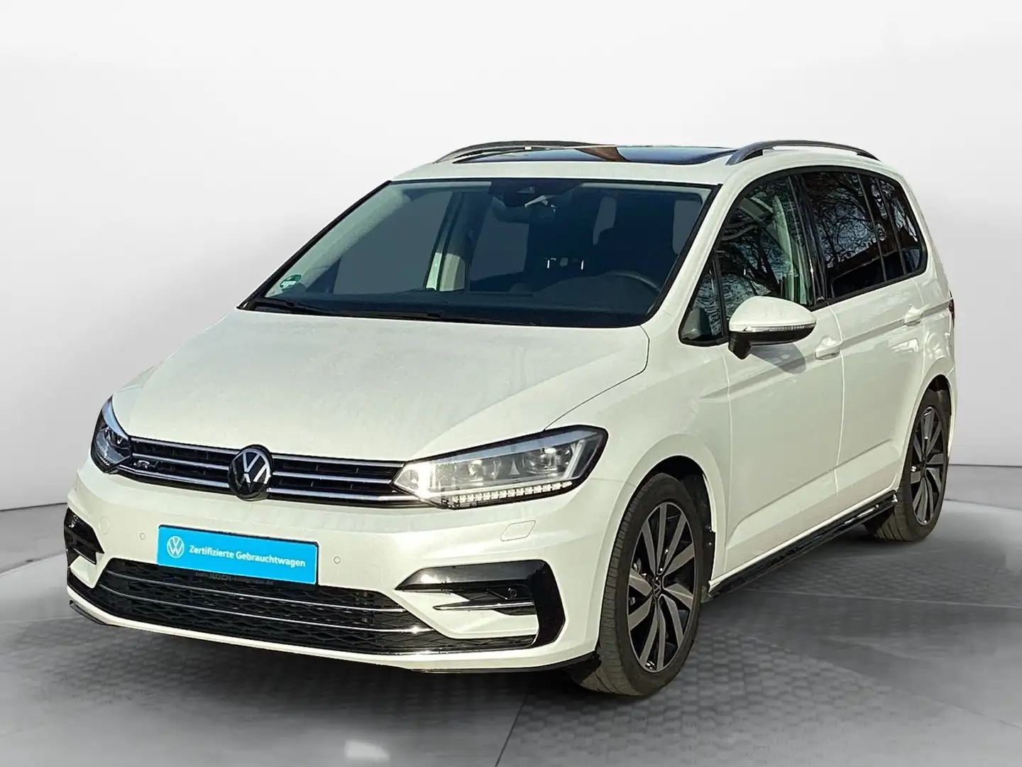Volkswagen Touran 1.5TSI Move DSG R-Line Pano AHK 7-Sitzer Weiß - 2