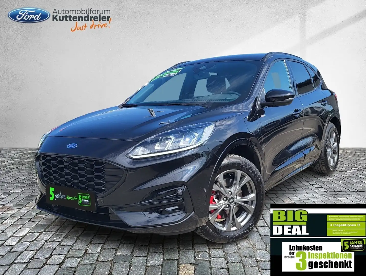 Ford Kuga ST-Line Navi 2xKamera AHK abnehmbar Zwart - 1