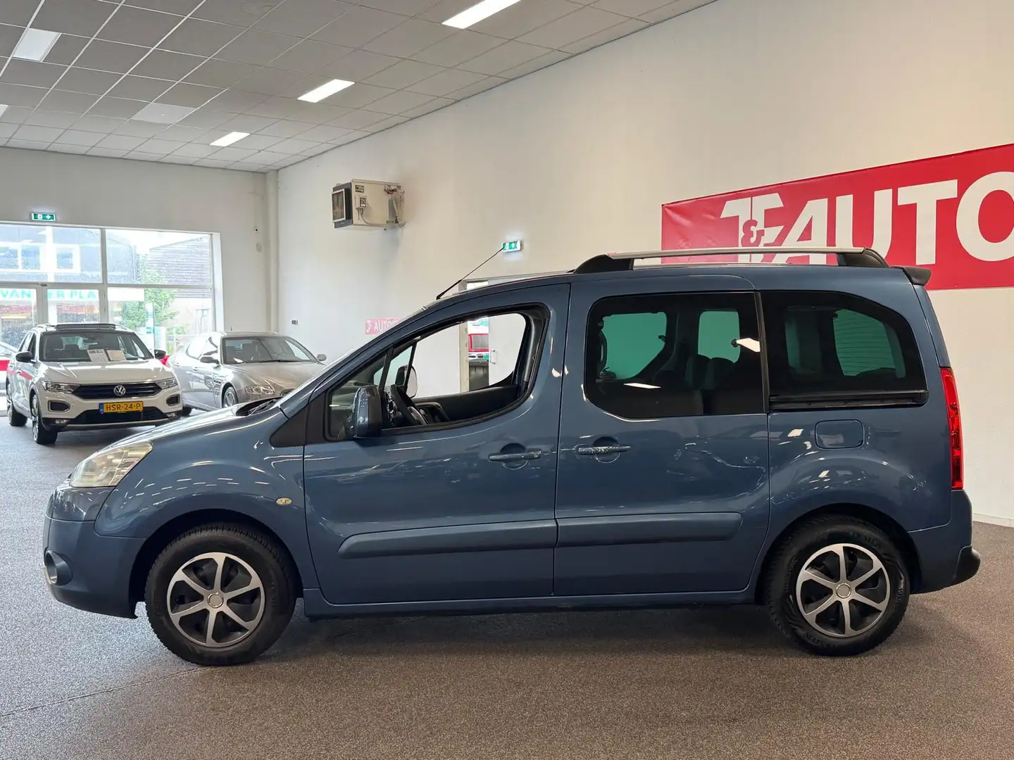 Peugeot Partner Tepee 1.6 VTi XT Style ECC AIRCO, PANORAMA, ELEC P Blauw - 2