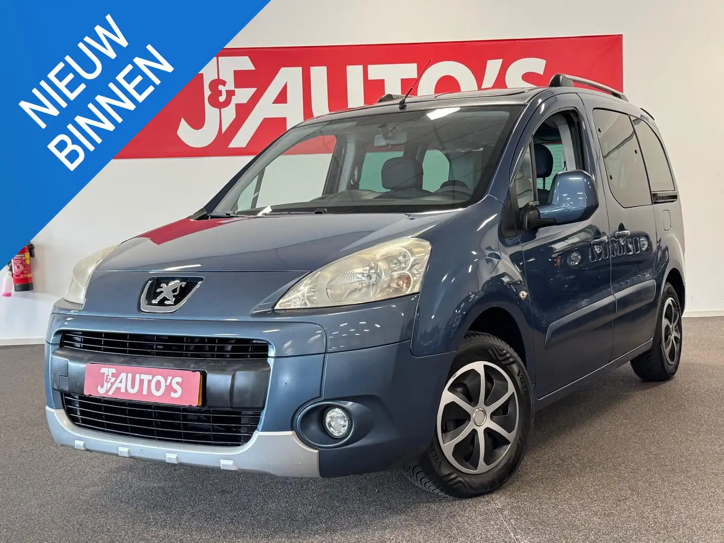 Peugeot Partner Tepee 1.6 VTi XT Style ECC AIRCO, PANORAMA, ELEC P Blauw - 1