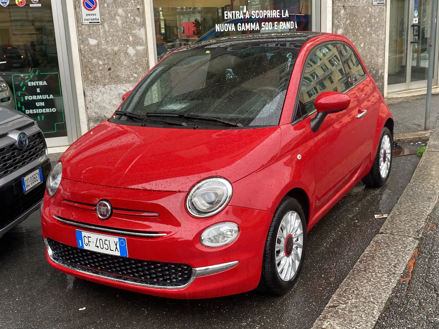 Fiat 500 500 1.0 hybrid Dolcevita 70cv RED Rosso - 1