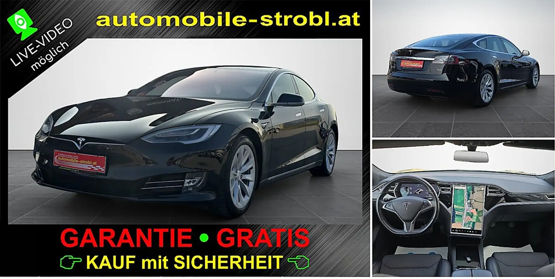 Tesla Model S 75D*EAP*Air.S.*GARANTIE* Schwarz - 1