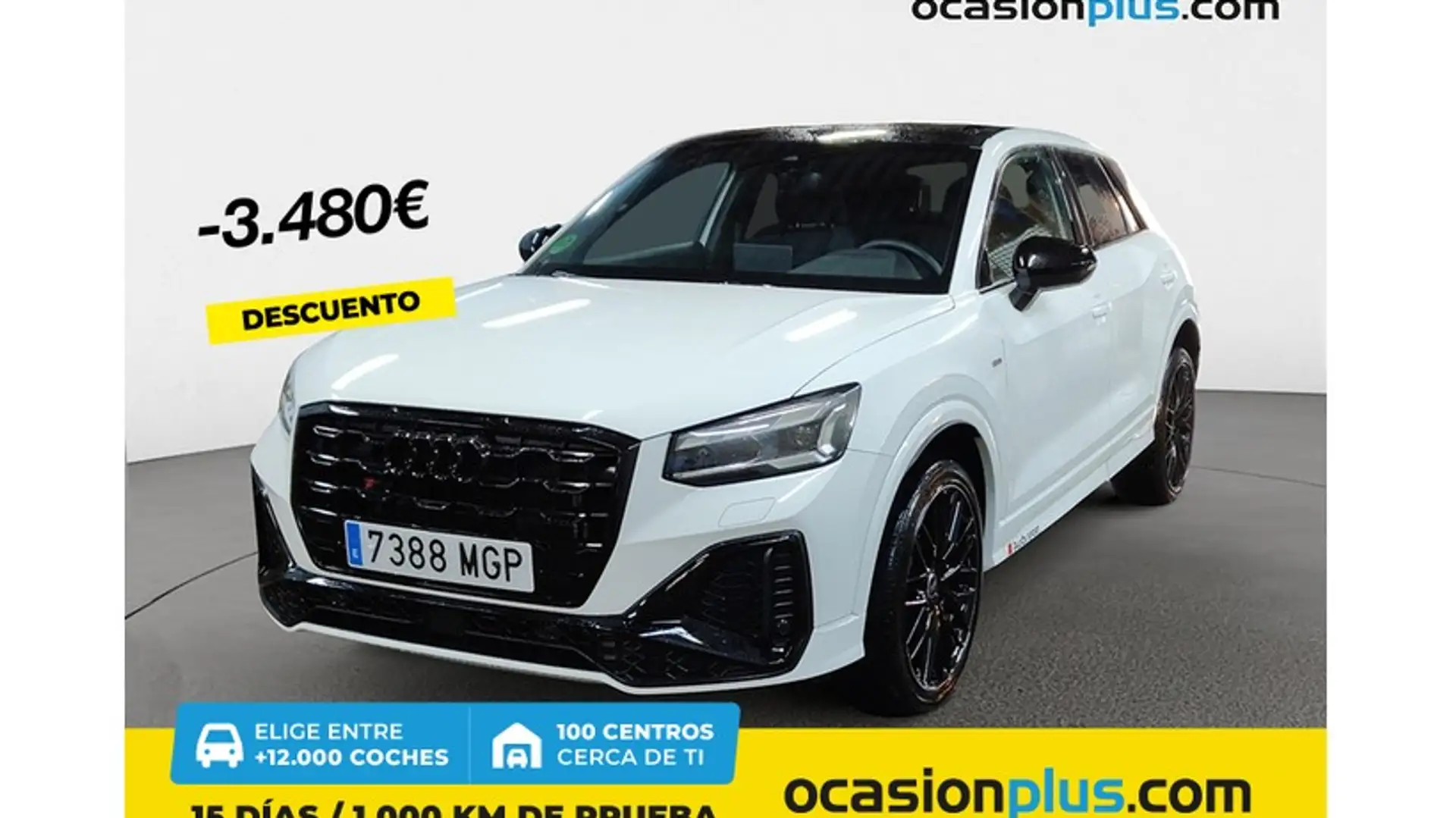 Audi Q2 35 TFSI Black line edition 110kW Blanco - 1