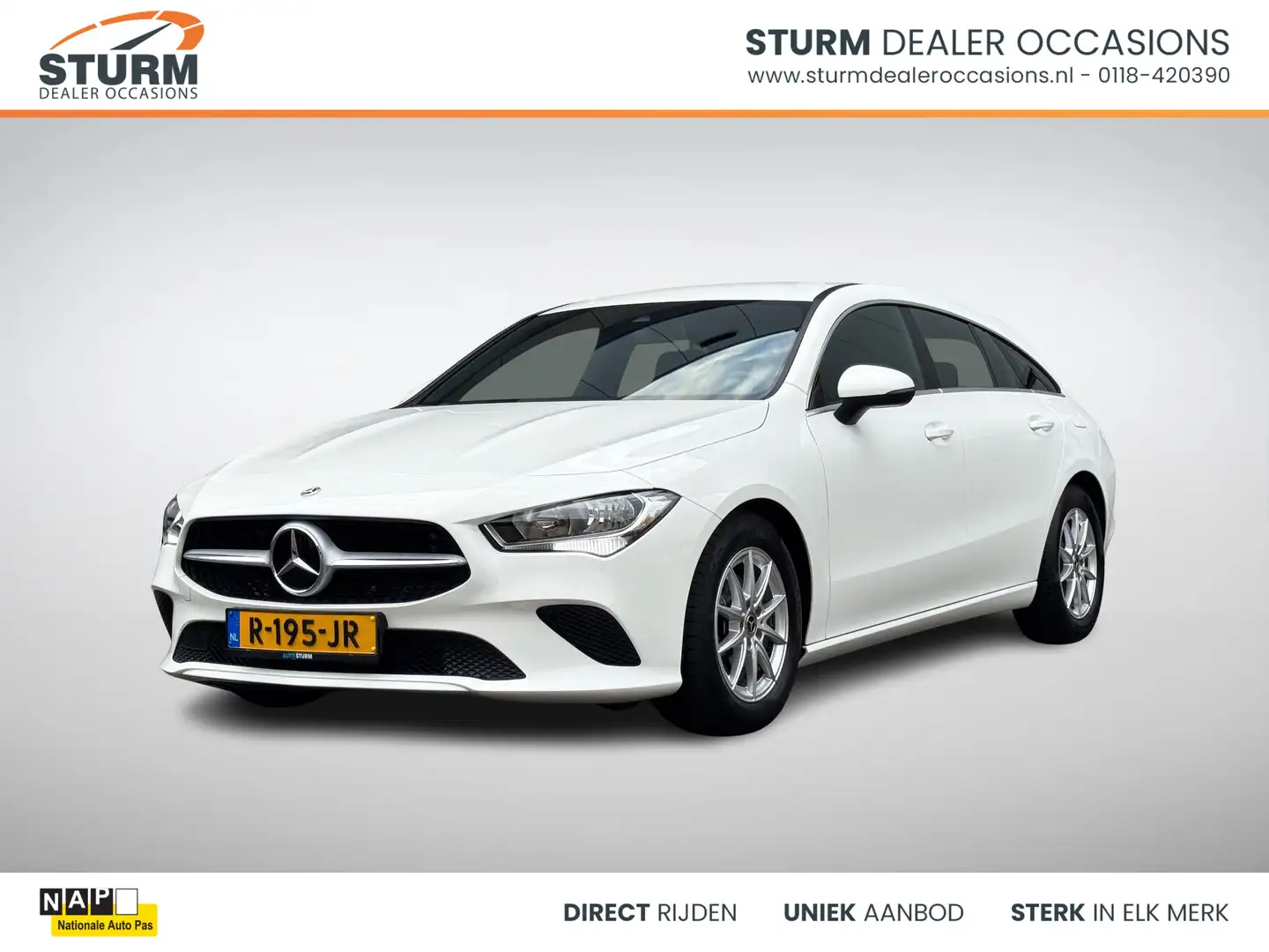 Mercedes-Benz CLA 180 Shooting Brake Automaat, NL-Auto! Blanc - 1