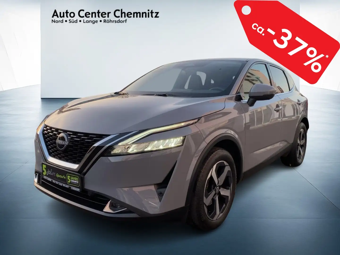 Nissan Qashqai CVT MHEV N-Connecta 4x4 LED/Navi/PDC/360° Grau - 2