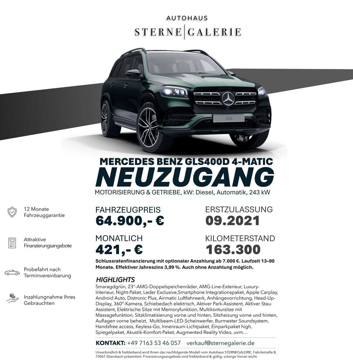 Second hand Mercedes Benz Gls-Class 