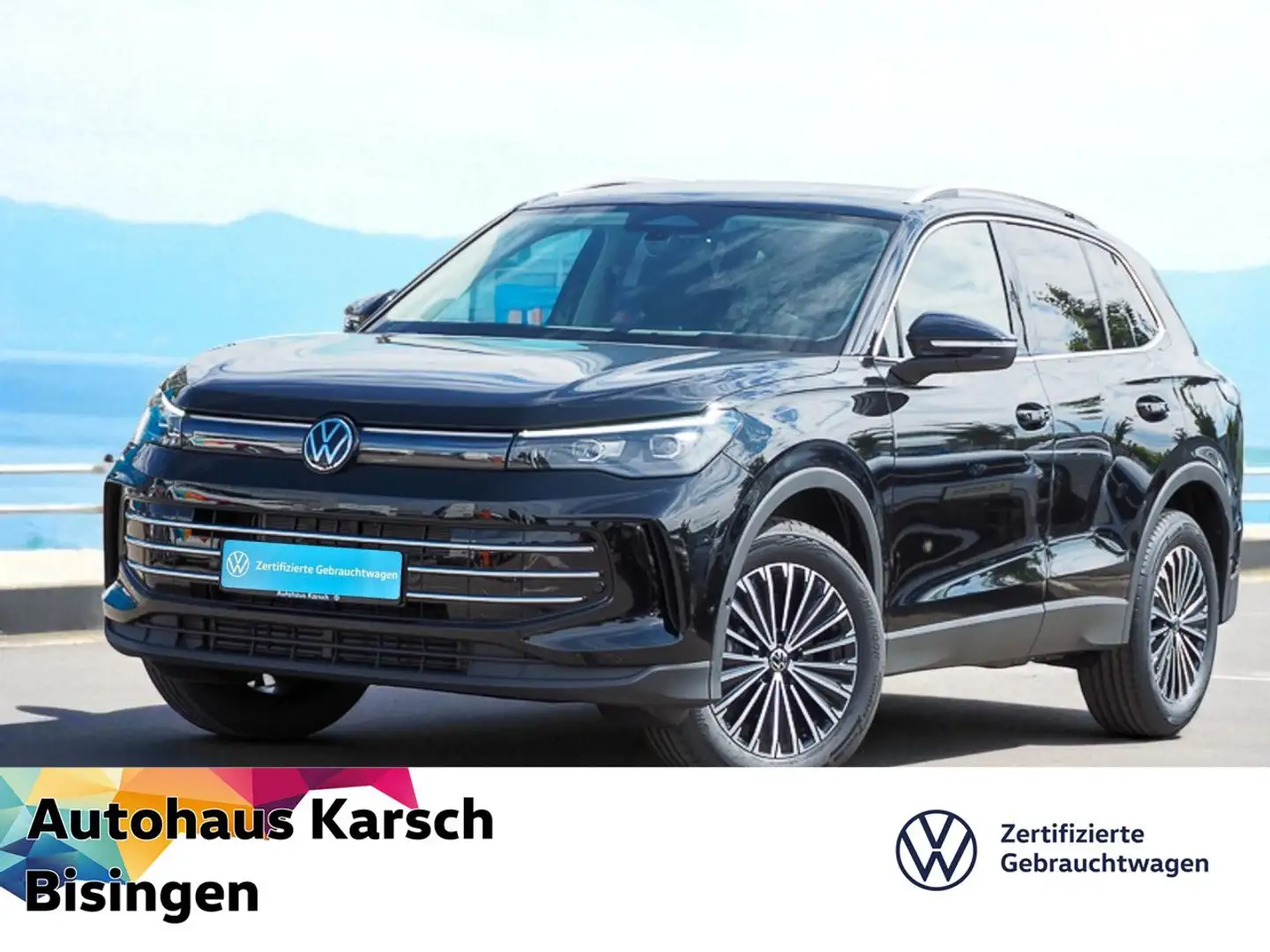 Volkswagen Tiguan Elegance 2.0 TDI DSG NAVI, AHK, KAMERA LED Schwarz - 1