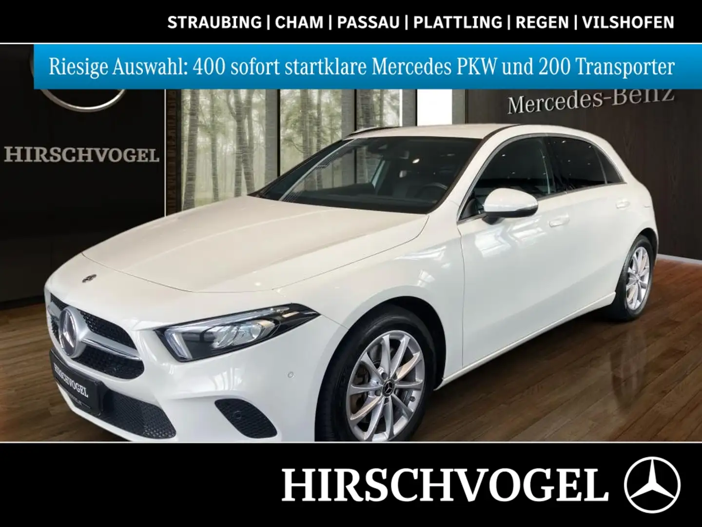 Mercedes-Benz A 250 4M Progressive+MBUX+Navi-Prem.+LED+PDC+SHZ Белый - 1