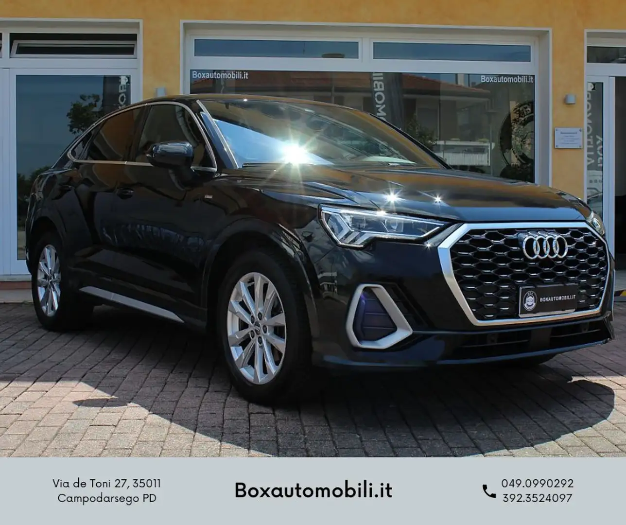 Audi Q3 Sportback 35 1.5 tfsi mhev S line 150cv s-tronic Noir - 1