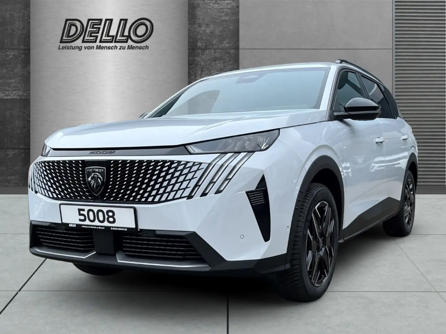 Peugeot 5008 Allure Hybrid 6-AT Panorama-Navigations-Paket Driv Blanc - 1