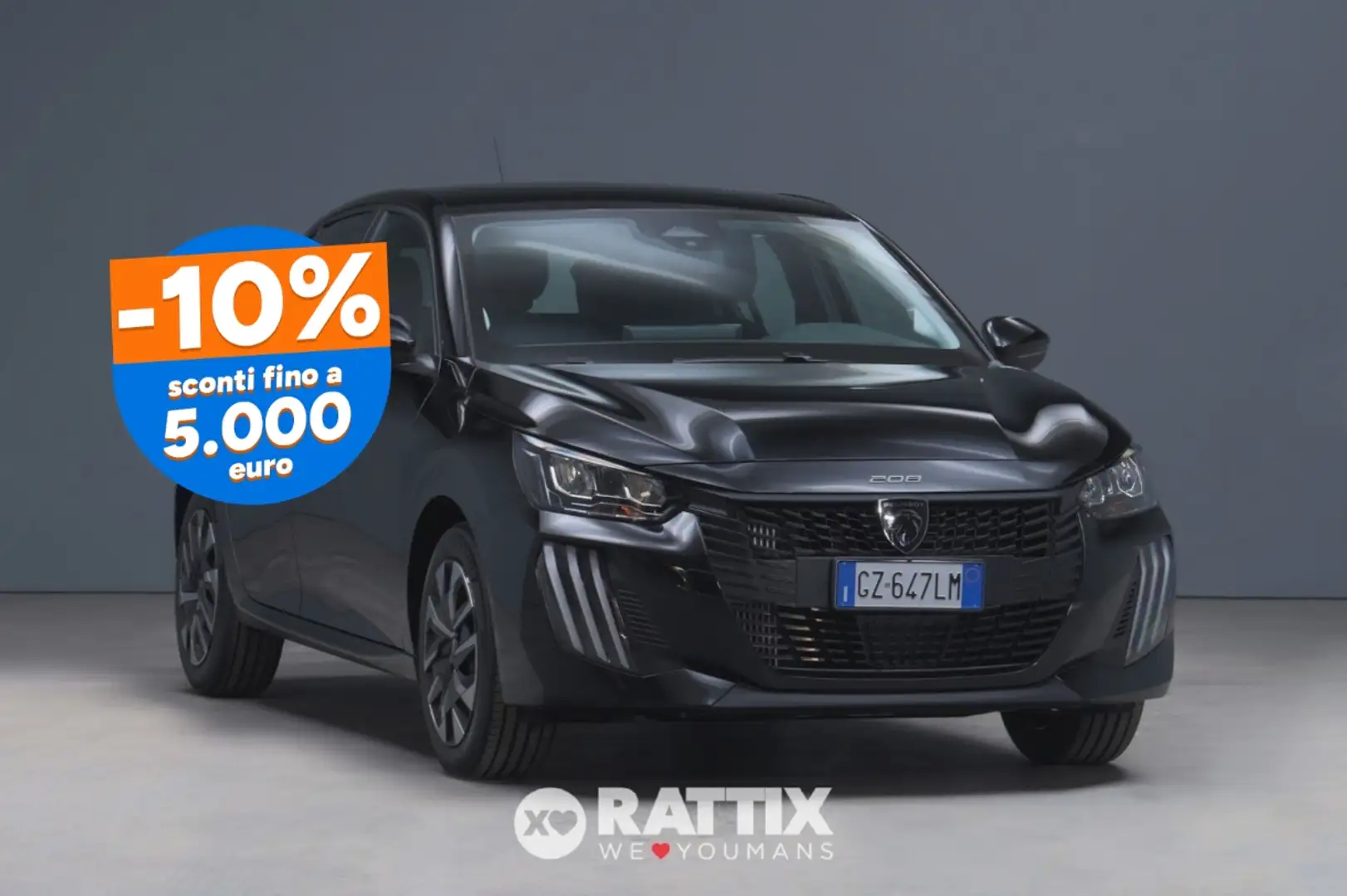 Peugeot 208 1.2 Puretech 100CV Style Negro - 1