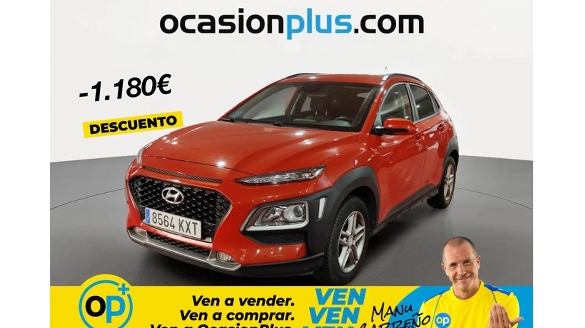 Hyundai KONA 1.0 TGDI Klass 4x2 Rojo - 1