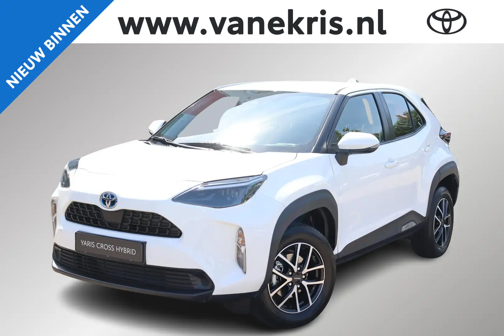 Toyota Yaris Cross 1.5 Hybrid 115 Active, Lichtmetalen velgen Wit - 1