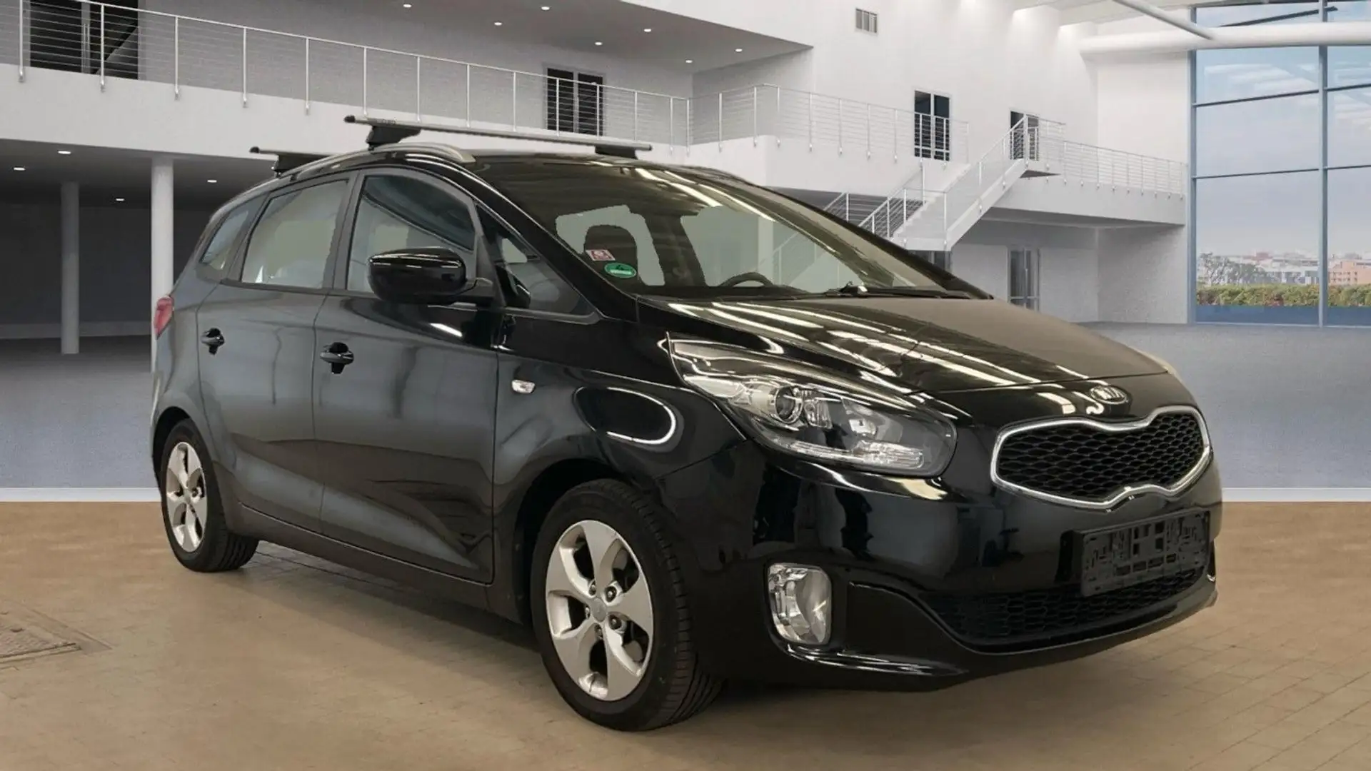 Kia Carens 1.7 CRDi Edition 7/Klima/Tempomat/2.Hand Noir - 1