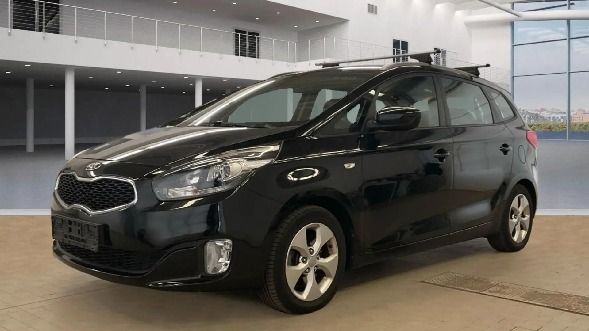 Kia Carens 1.7 CRDi Edition 7/Klima/Tempomat/2.Hand Noir - 2