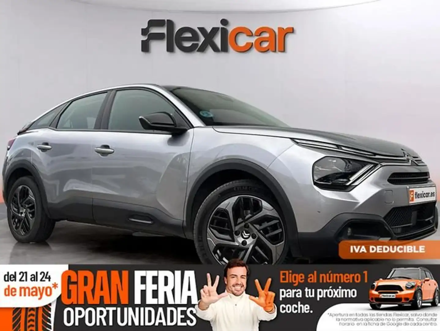 Citroen C4 1.2 PureTech Plus S&S 130 Gris - 1