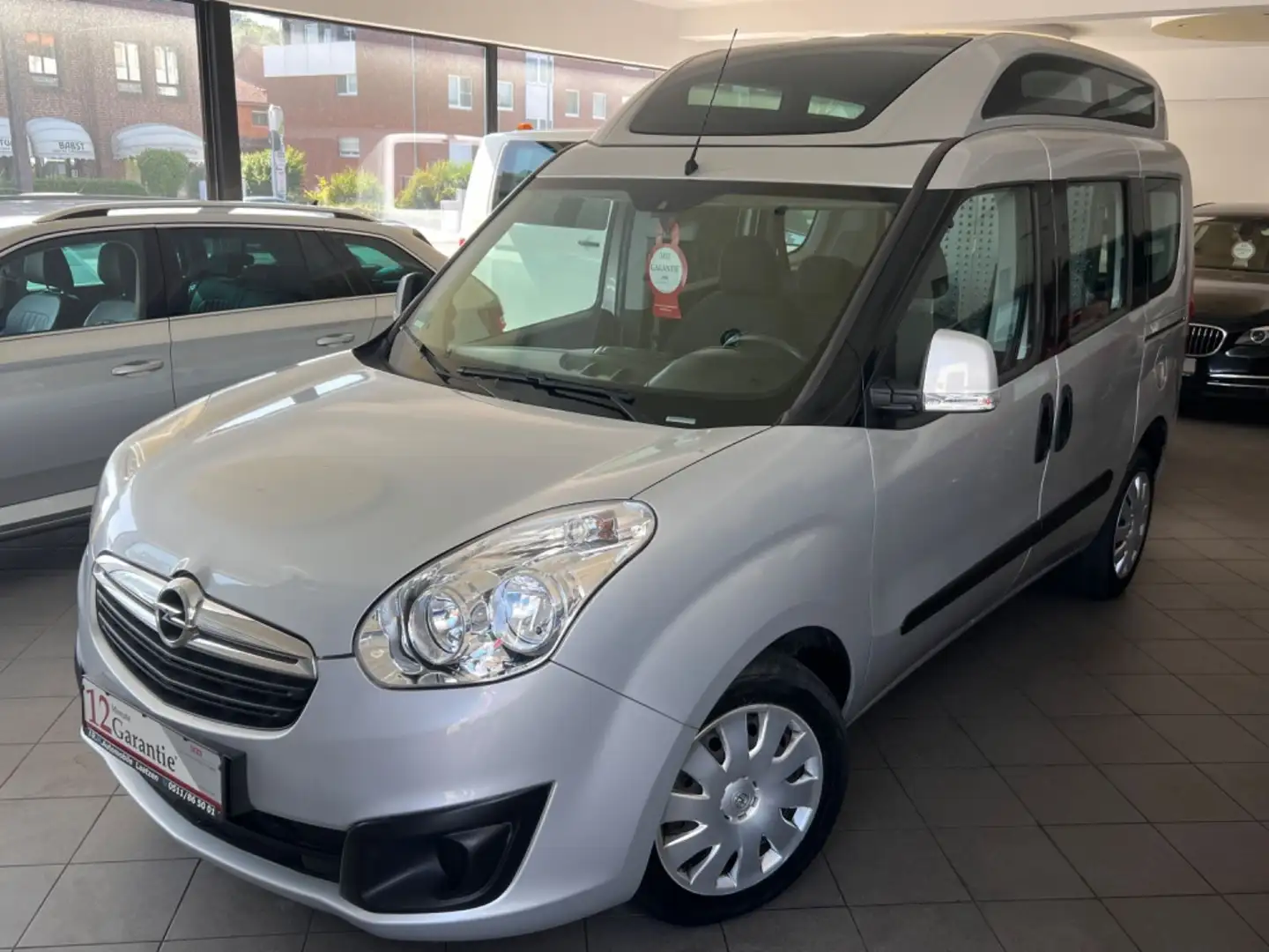 Opel Combo Edition ~Hochdach~Rollstuhlrampe~Klima~PDC Silber - 1