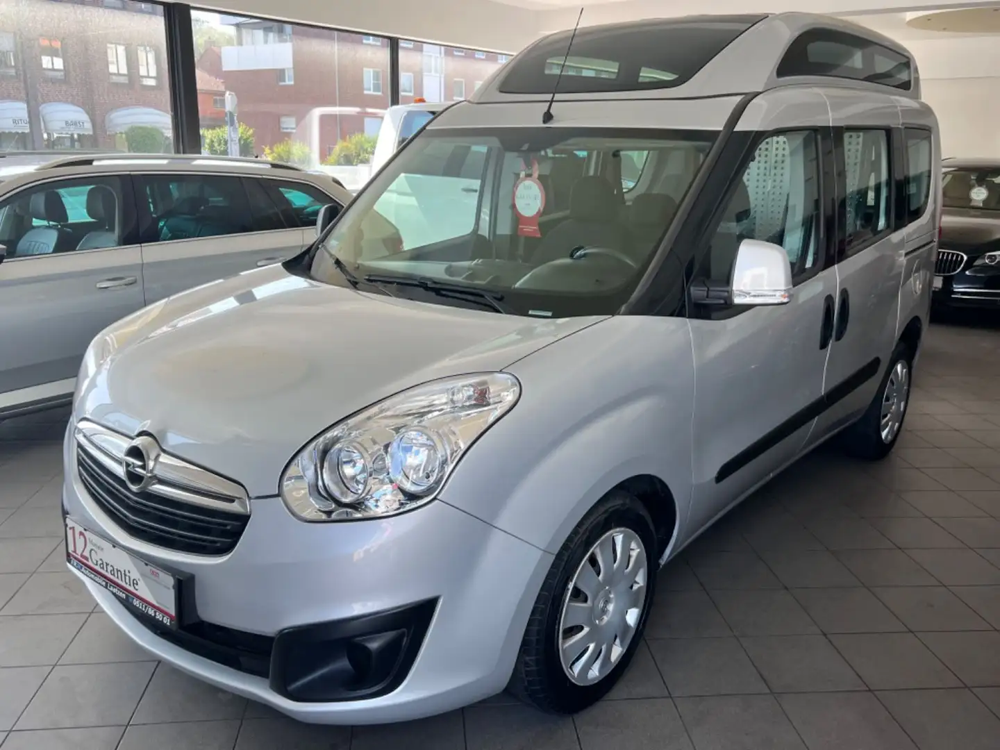 Opel Combo Edition ~Hochdach~Rollstuhlrampe~Klima~PDC Silber - 2