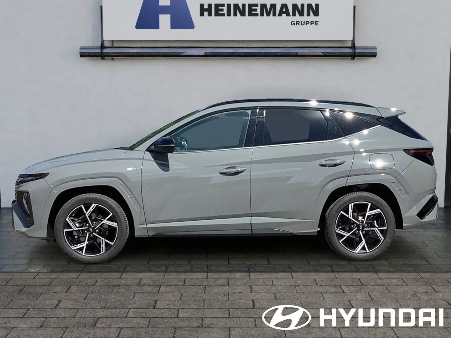 Hyundai TUCSON MY25 1,6 T-GDi (160PS) 48V 7-DCT 4WD N LINE Sitz-P Grau - 2