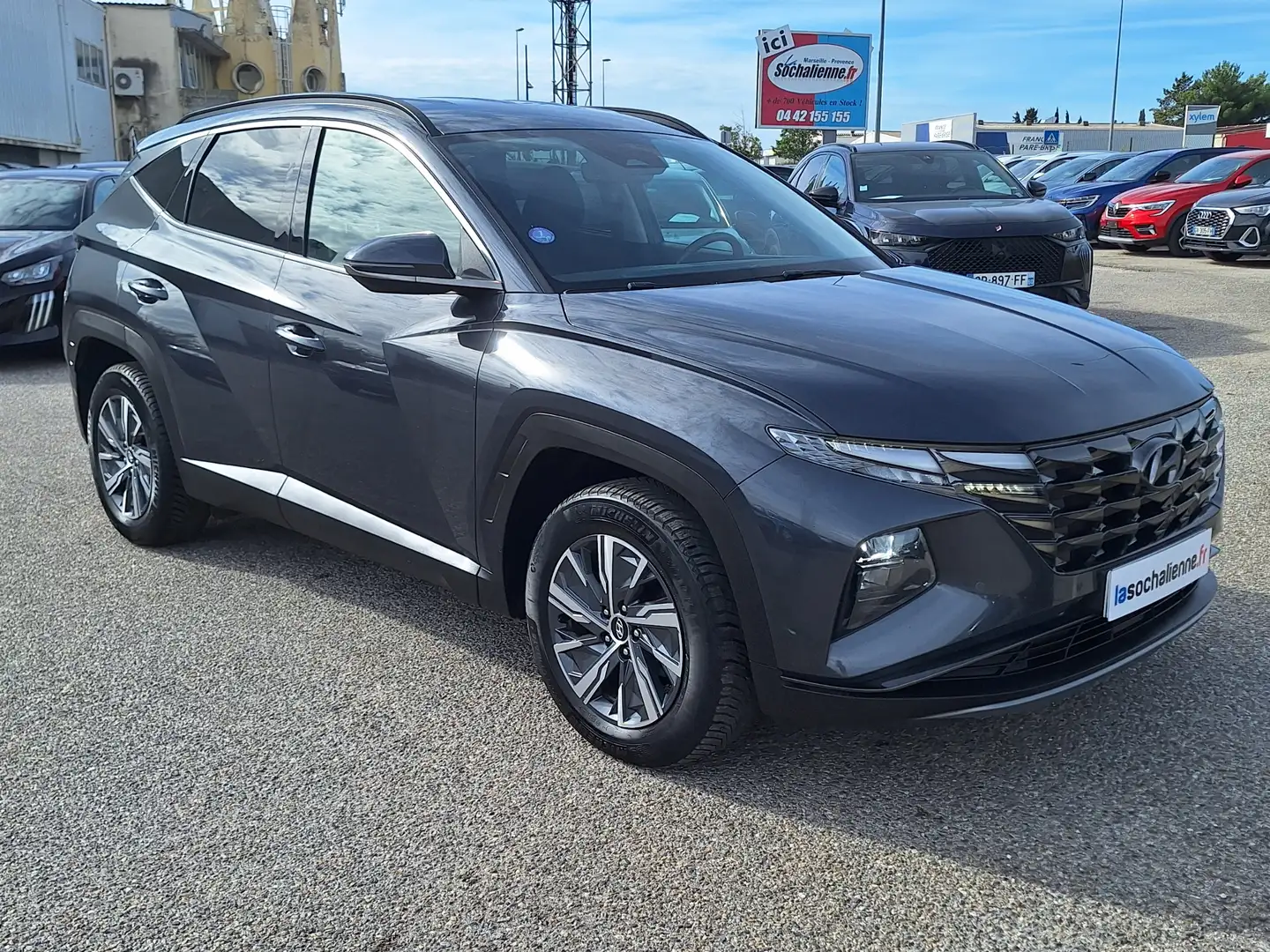 Hyundai TUCSON 1.6 T-GDI 230 Hybrid BVA6 Creative Gris - 2