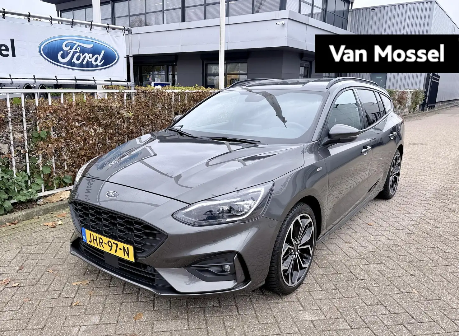 Ford Focus Wagon 1.0 EcoBoost ST Line Business Afn. Trekhaak Gris - 1