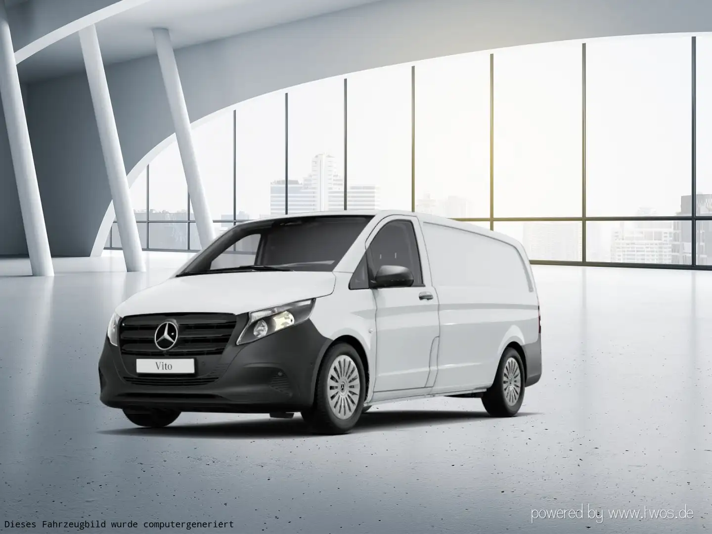 Mercedes-Benz Vito Vito 116 CDI Kasten Lang Blanc - 2