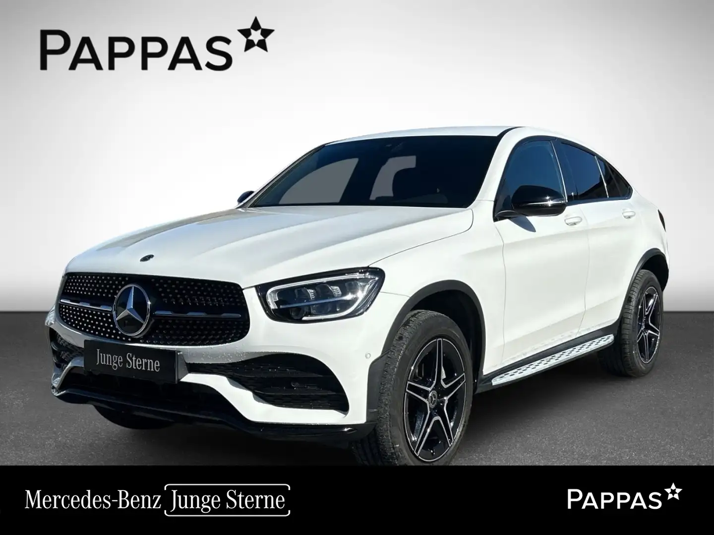 Mercedes-Benz GLC 300 de 4MATIC Coupé Navi Cam PTS AUT Wide Weiß - 1