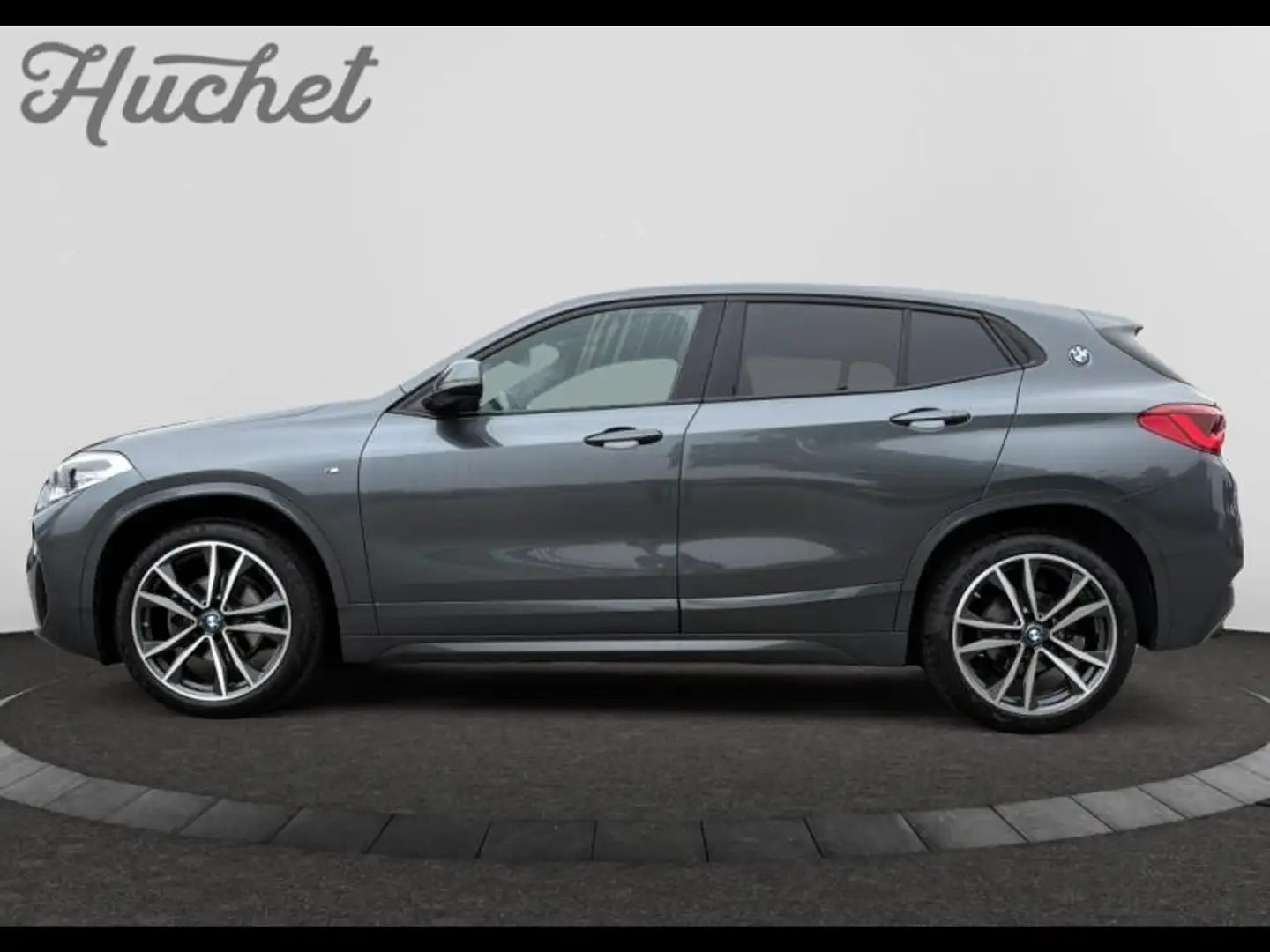 BMW X2 sDrive18dA 150ch M Sport Euro6d-T Gris - 2
