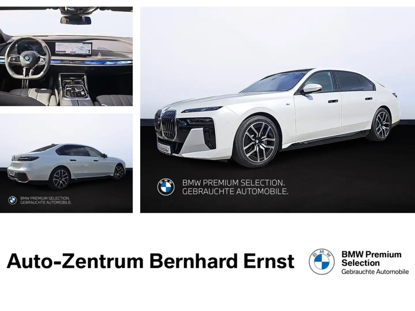 BMW i7 eDrive50 M SPORT PANO B&W LEA ab.799,-Euro Weiß - 1