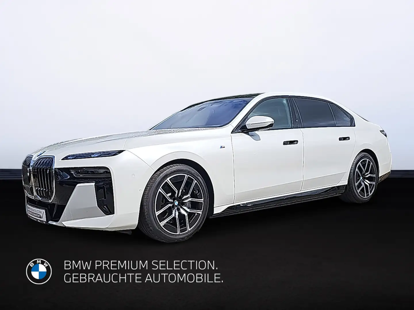 BMW i7 eDrive50 M SPORT PANO B&W LEA ab.799,-Euro Weiß - 2
