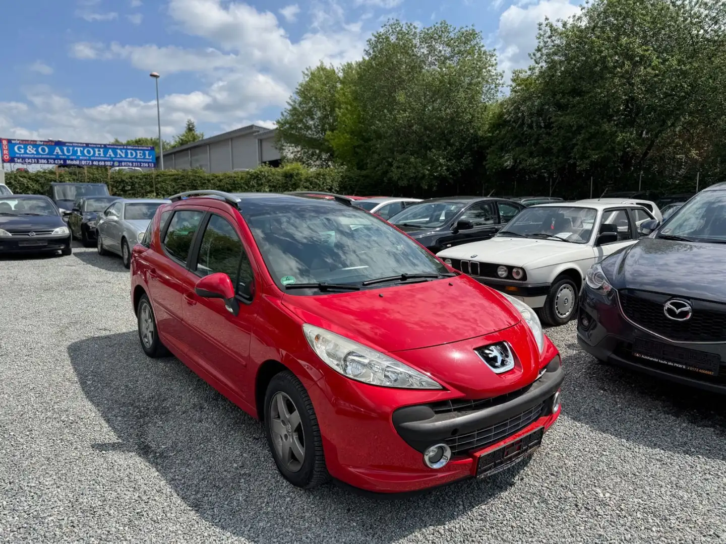Peugeot 207 SW Sport*Pano dach*AHKTÜV NEU Red - 1