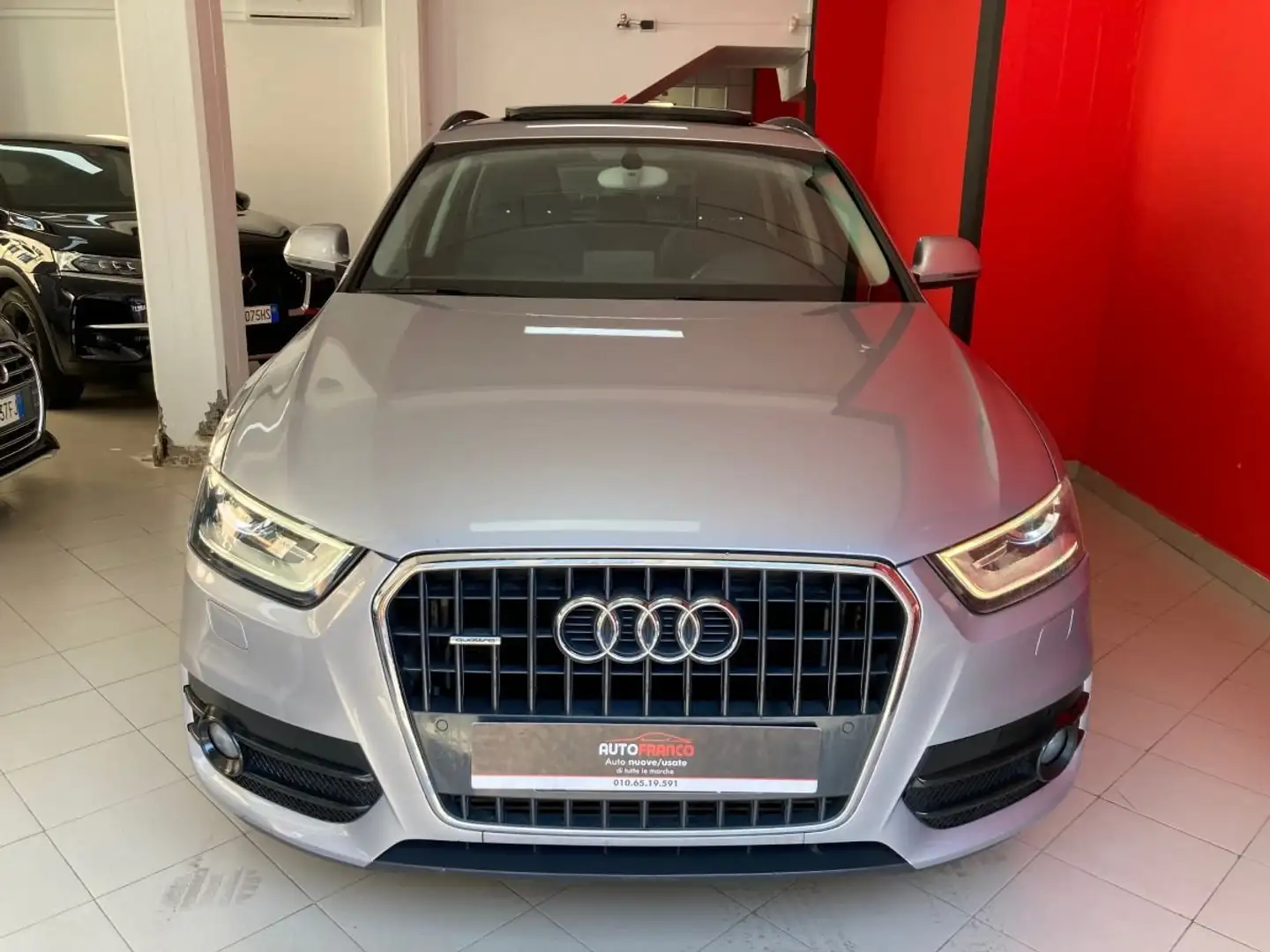 Audi Q3 2.0 tdi Advanced Plus quattro 140cv s-tronic Argento - 1