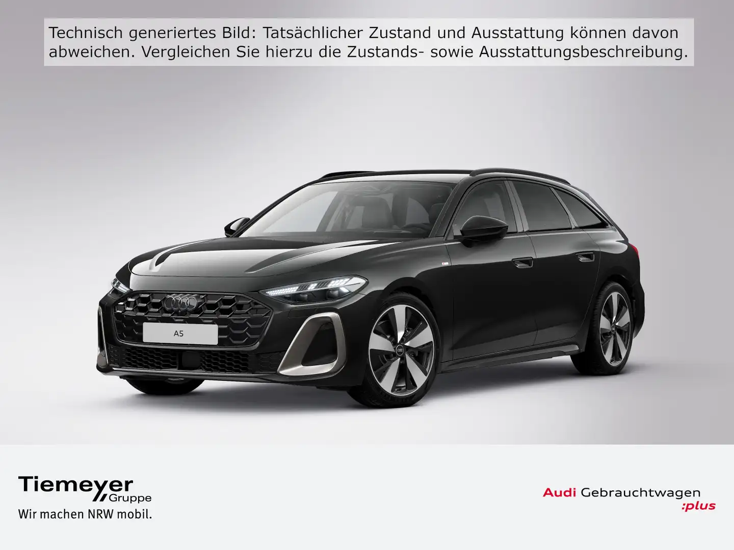 Audi A5 TDI S LINE EDITION 1 UPE76 LM19 HuD AHK Schwarz - 1