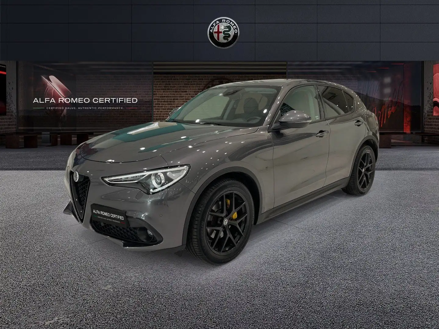 Alfa Romeo Stelvio 2.2 Turbo Diesel 190CV AT8 RWD Sprint Nero - 1