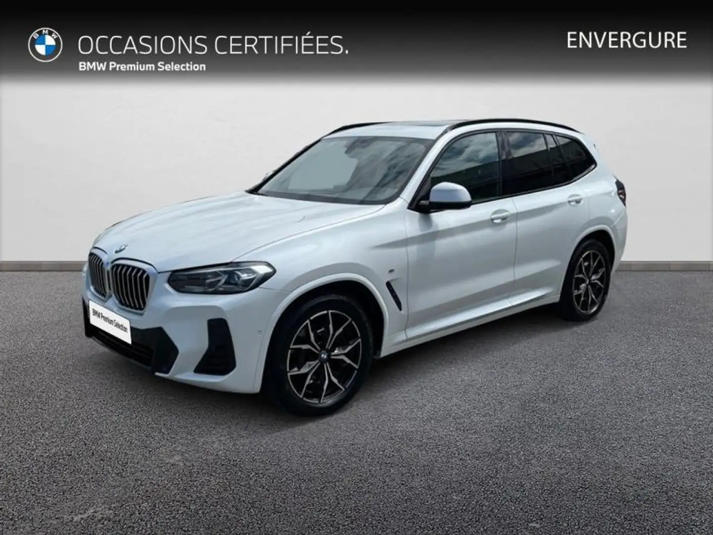 BMW X3 xDrive20i 184ch M Sport Blanc - 1