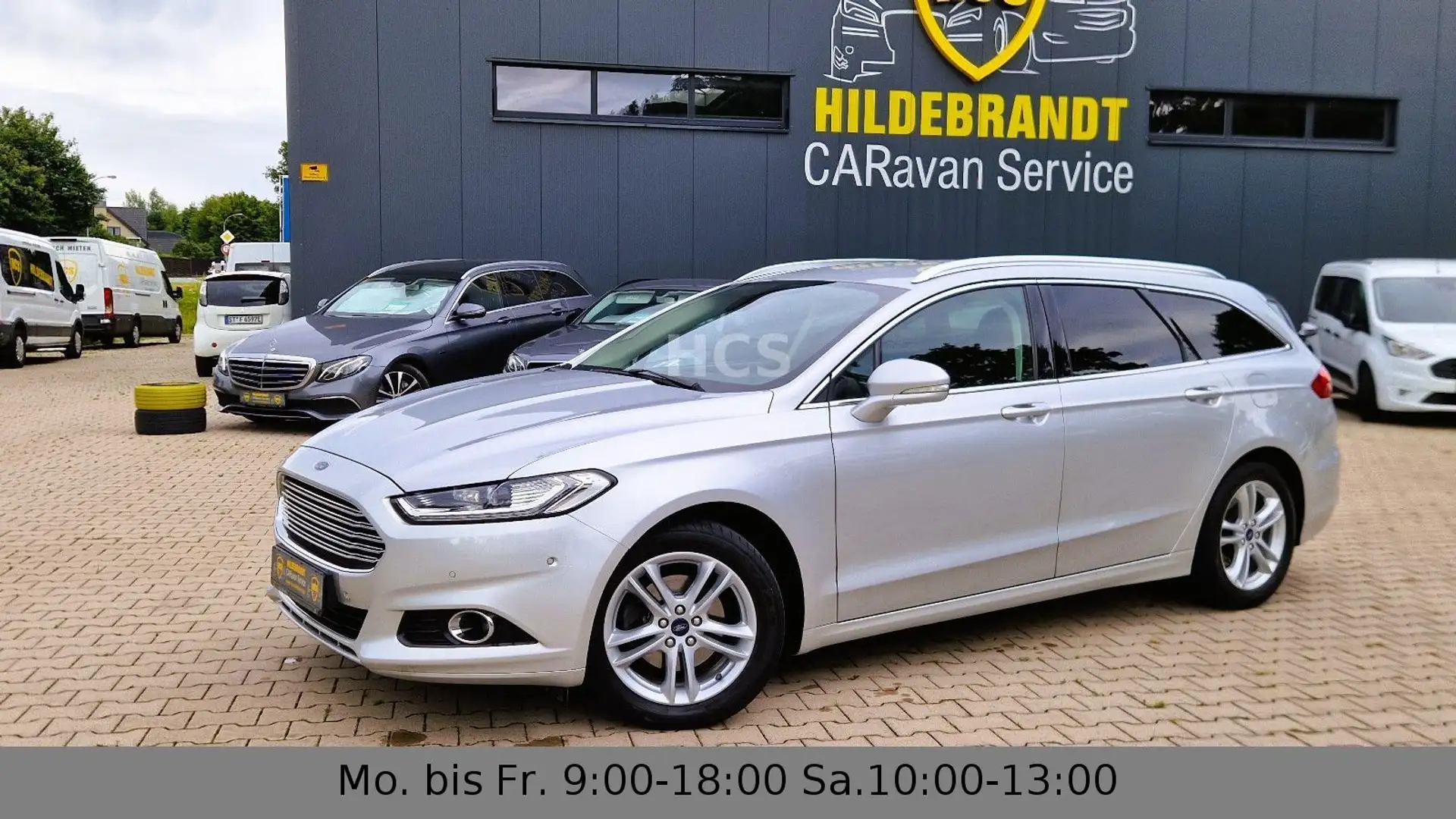 Ford Mondeo Turnier Titanium LED Kamera AHK 2200kg Silber - 2