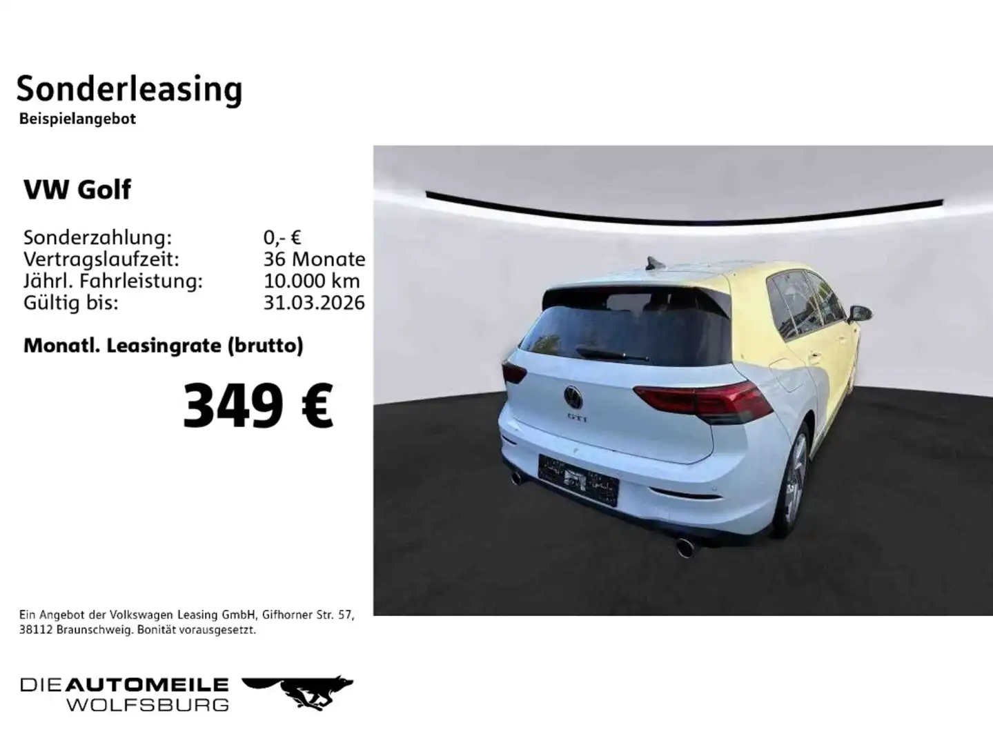 Volkswagen Golf GTI Golf 8 VIII 2.0 TSI DSG GTI LED+/Stand Weiß - 2